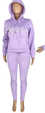 Braid Hustle It’s A Lifestyle sweatsuit Set (Pre Sale)
