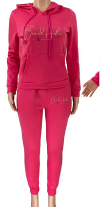 Braid Hustle It’s A Lifestyle sweatsuit Set (Pre Sale)