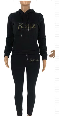 Braid Hustle It’s A Lifestyle sweatsuit Set (Pre Sale)