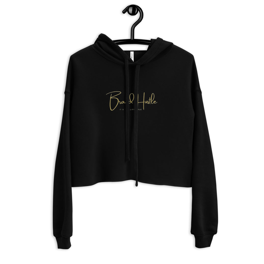 Braid Hustle Crop Hoodie