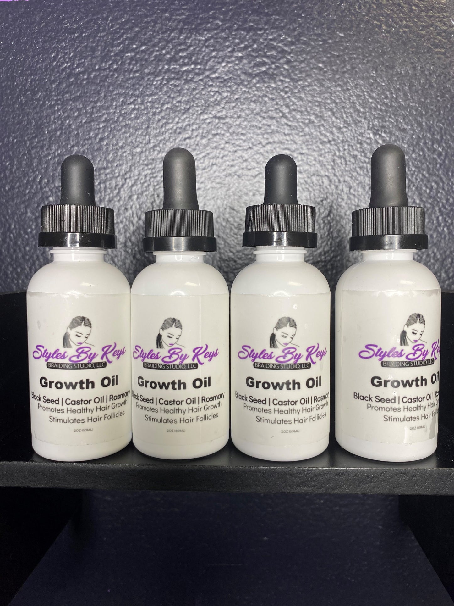 StylesByKeys Braiding Studio Growth Oil 2oz bottle