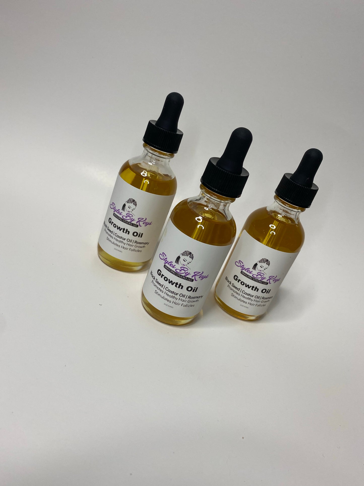 StylesByKeys Braiding Studio Growth Oil 2oz bottle
