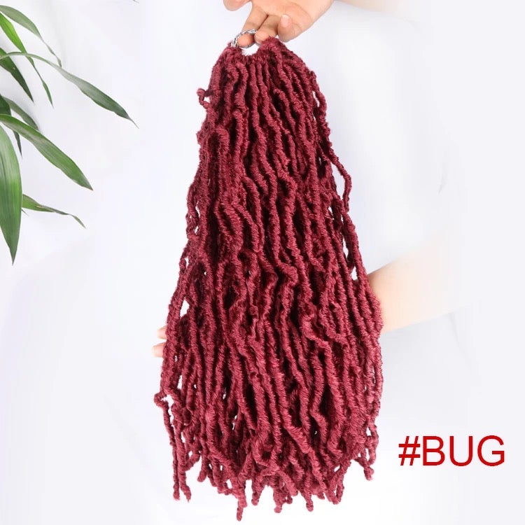 StylesByKeys Distressed Loc Crochet Hair (Lightweight • No Tangle • Natural Look)