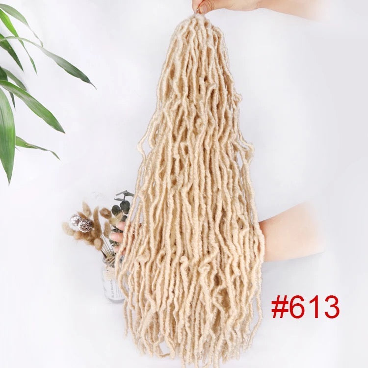 StylesByKeys Distressed Loc Crochet Hair (Lightweight • No Tangle • Natural Look)